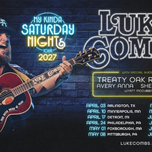 Luke Combs extends record-breaking “My Kinda Saturday Night Tour”
